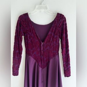 Vintage 1990s Alfred Angelo Wedding and Christmas Party Dress Long Sleeve A Line